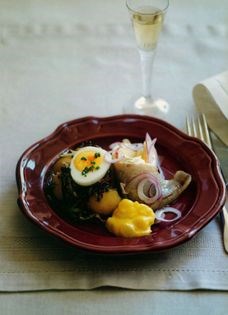 A Danish herring & potato salad