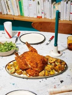  A dirty bird (aka potato chip chicken)