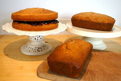A four egg Victoria sponge