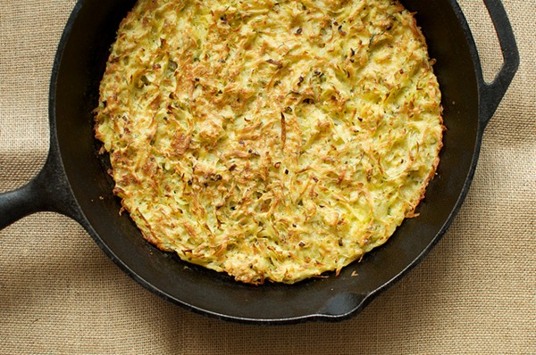 A giant potato pancake