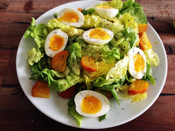 A golden salad