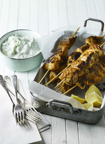 A kebab or two - paprika chicken kebabs