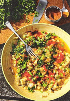 A kind of baba ghanoush