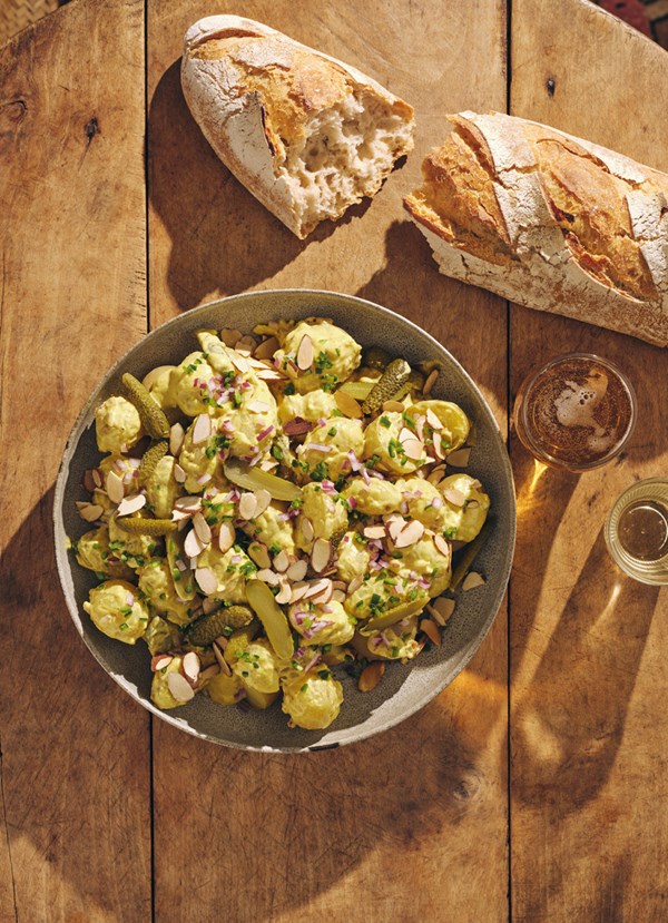 A Kiwi summer potato salad