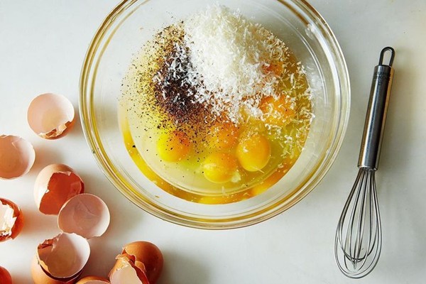 A leftover-leftover frittata