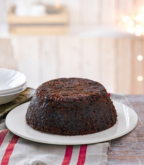 A lighter take on Christmas pudding