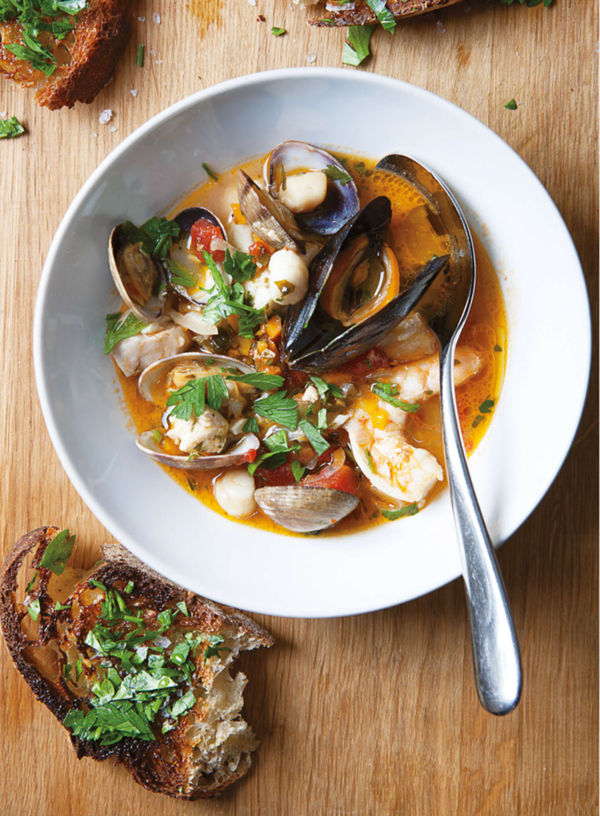 A modern fish stew