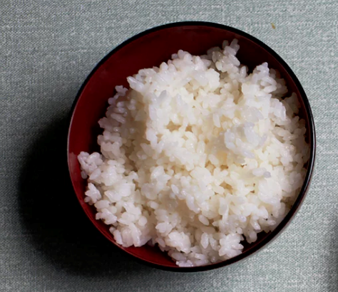 A perfect bowl of rice