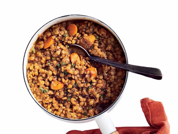 A perfect pot of lentils