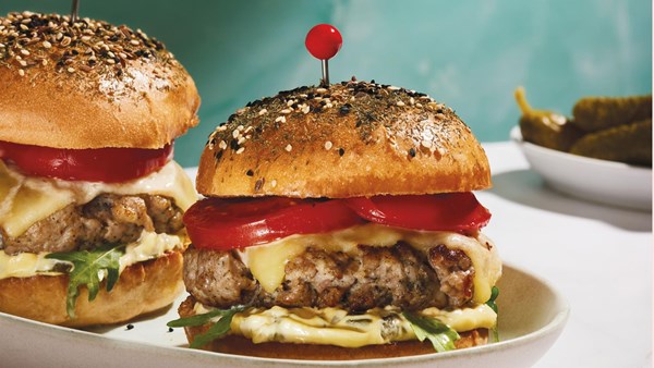 A pickle burger, for Lindsey