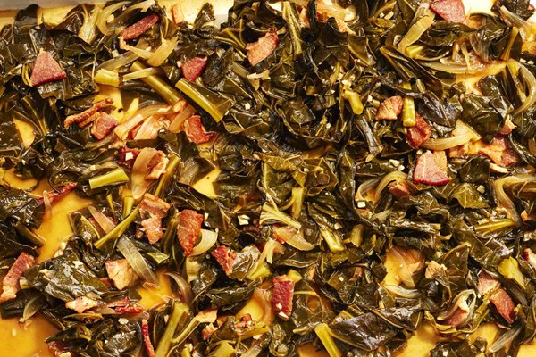 A proper pot of collard greens
