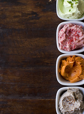 A quartet of compound butters