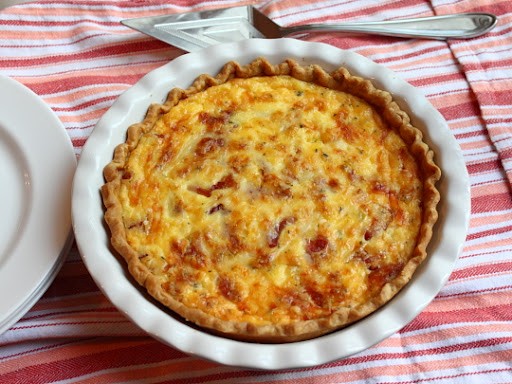 A quiche for mom