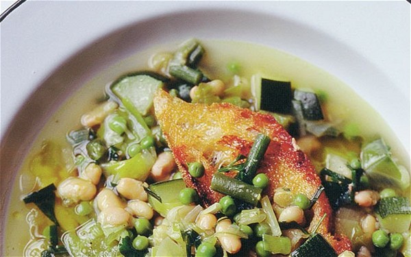 A quick(ish) green minestrone