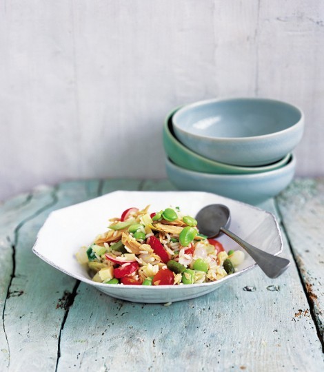 A rather old-fashioned rice salad