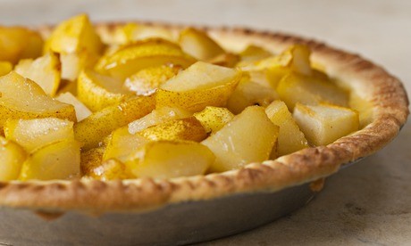 A simple pear tart