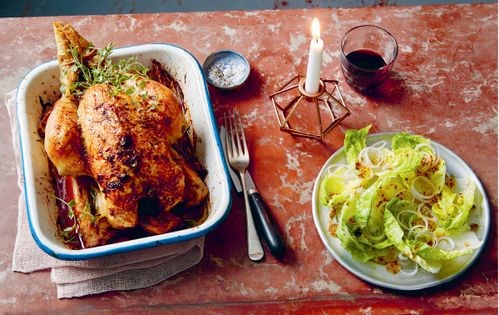 A simple roast chicken