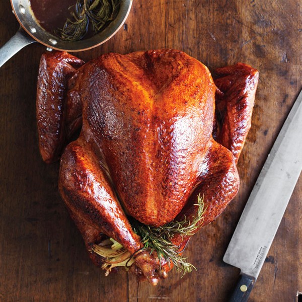 A simple roast turkey