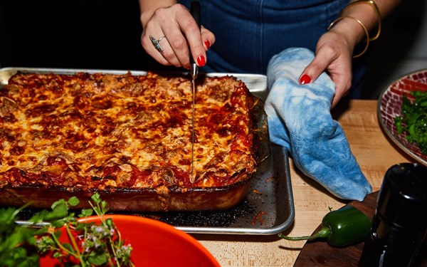 A very good lasagna