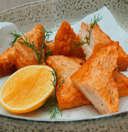 A very inauthentic prawn toast