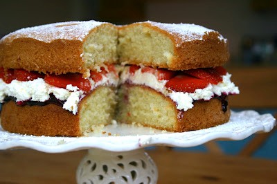 A Victoria sponge