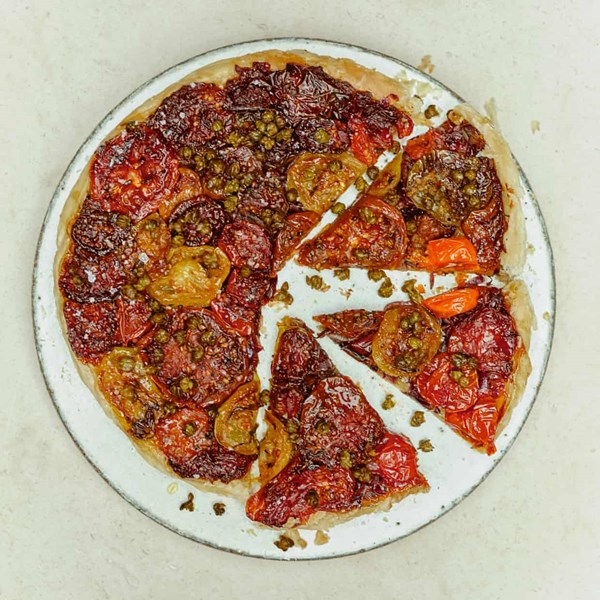 A wedding-worthy tomato tarte Tatin