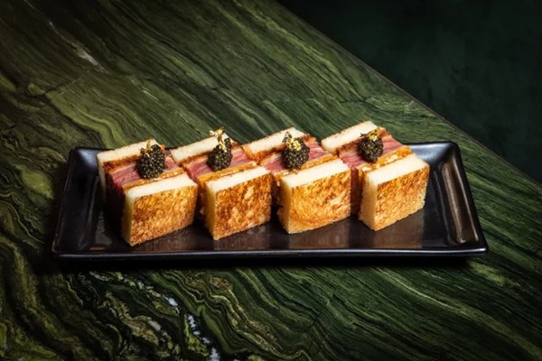 A5 wagyu sando