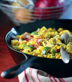 Abi's summer succotash