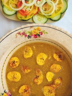 Abuela Juana Maria's Cuban plantain soup
