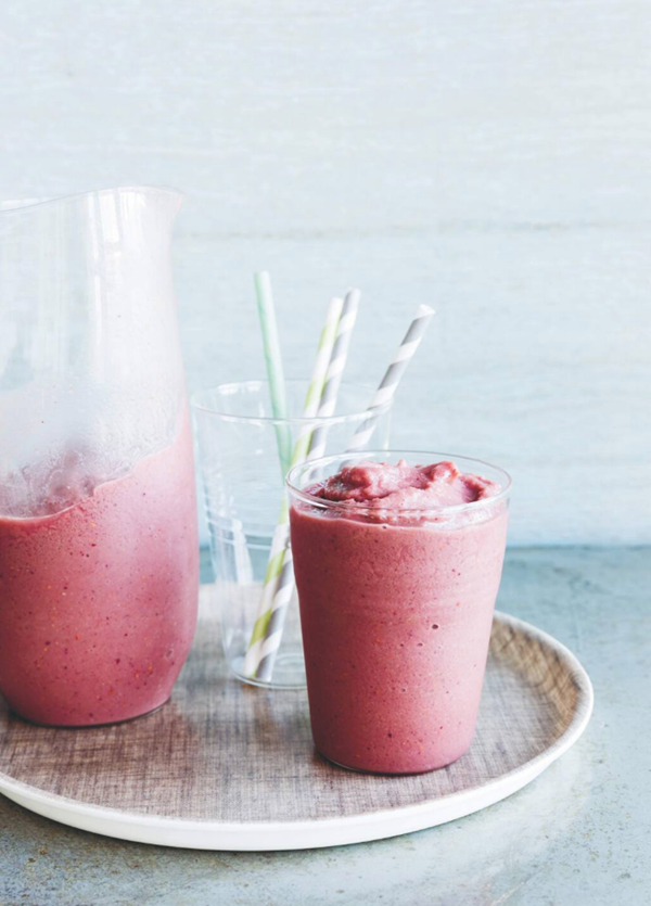 Acai and mixed berry smoothie