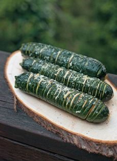 Accordion zucchini