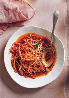 Achar with carrot and green chilli
