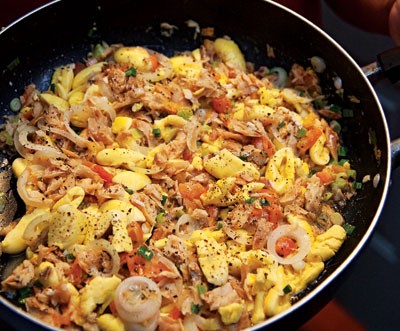 Ackee and saltfish 