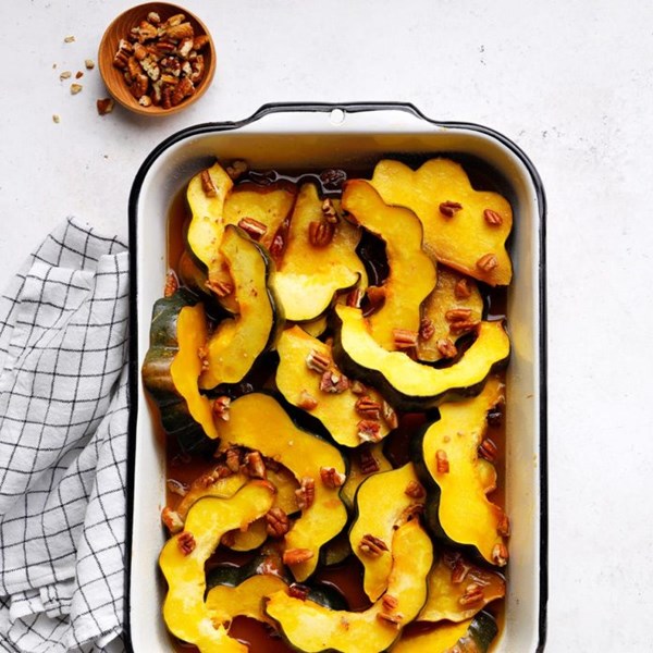 Acorn squash slices