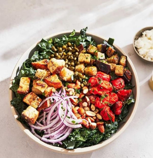 Across-the-pond Irish salad