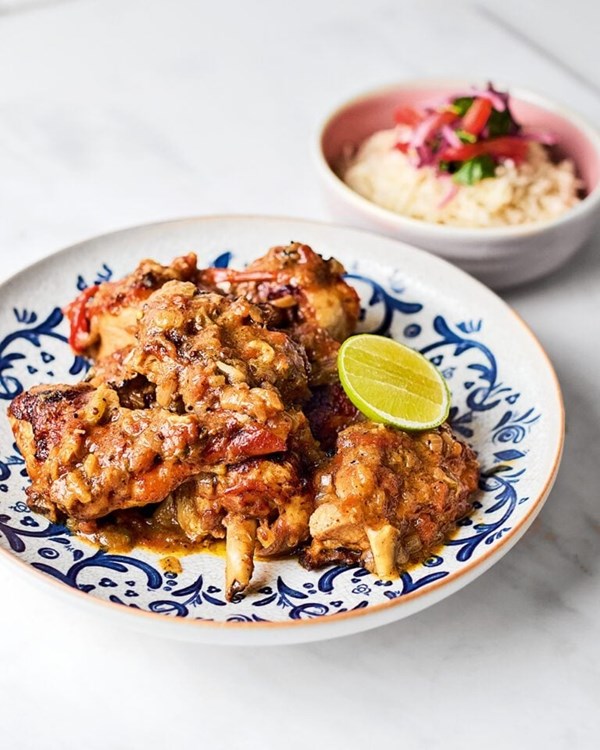 Adam’s chicken curry