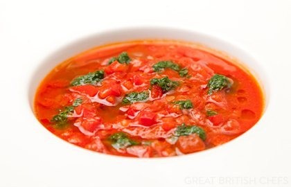 Adam’s detox tomato soup