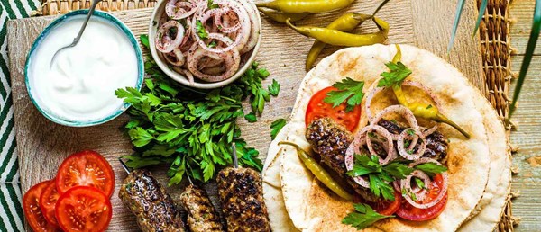 Adana kebabs