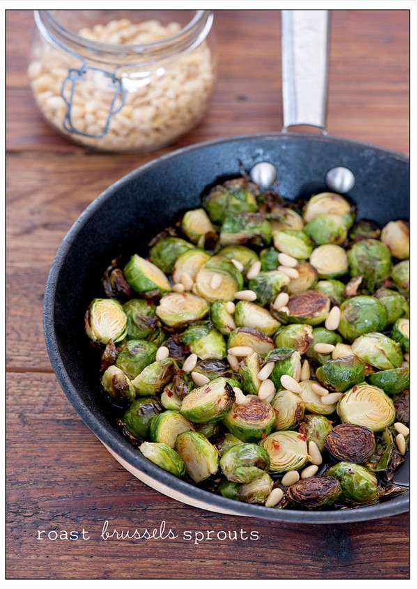Addictive roast Brussels sprouts