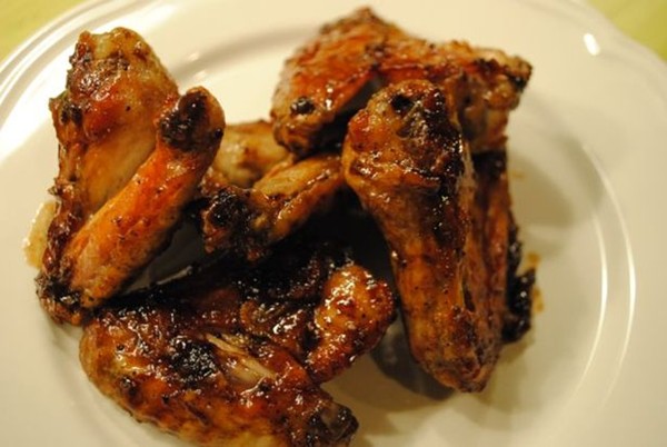Adobo hot wings