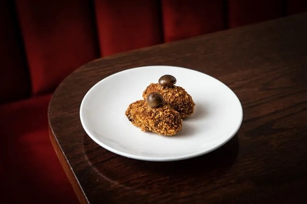 Adobo mushroom croquettes