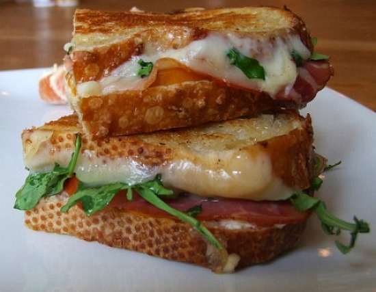 Adult grilled cheese