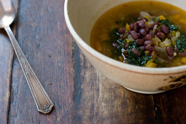 Adzuki butternut squash soup