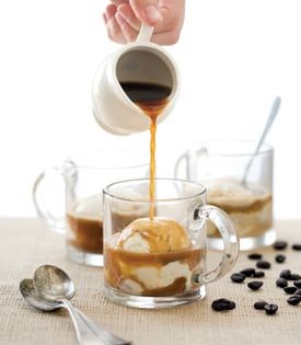 Affogato al caffè