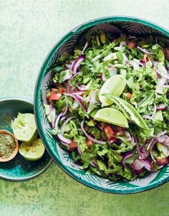 Afghan-style salad (Salaateh Afghani)