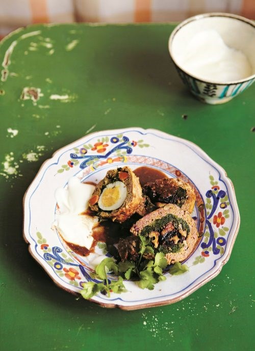Afi’s lamb roulade