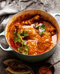 African chicken curry (Kuku paka)