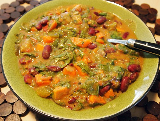 African-inspired peanut stew