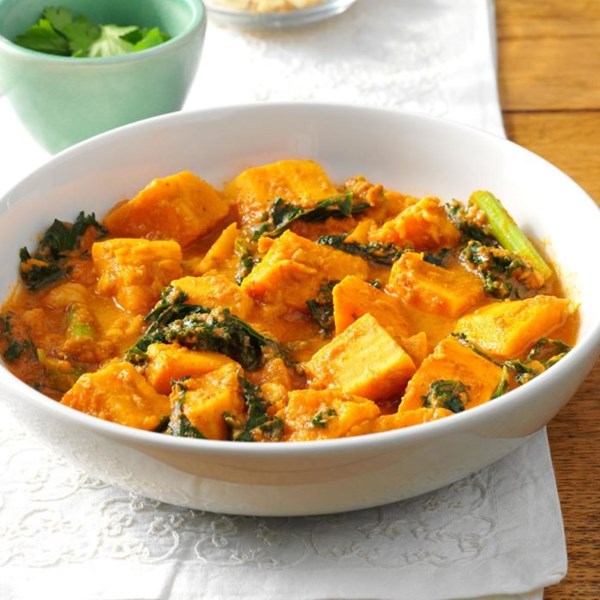 African peanut sweet potato stew
