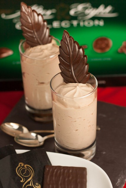 After Eight ice cream shots